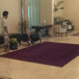 Jasa cuci karpet